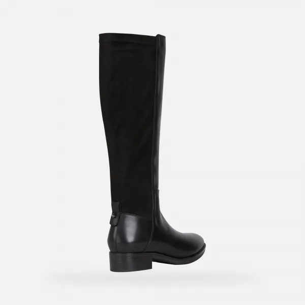 Black women's boots Geox Felicity - Women's