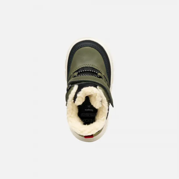 Boys First Steps Geox Willaboom AB Dark Green - Boys