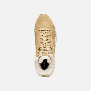 Light Brown Women's Geox Spherica Actif X2 Sneakers - Women's