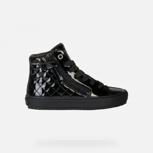 Black Girls Geox Kalispera Sneakers - Girls