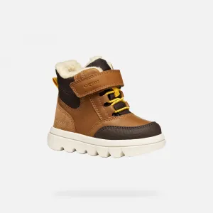 Boys First Steps Geox Willaboom AB Light Brown - Boys