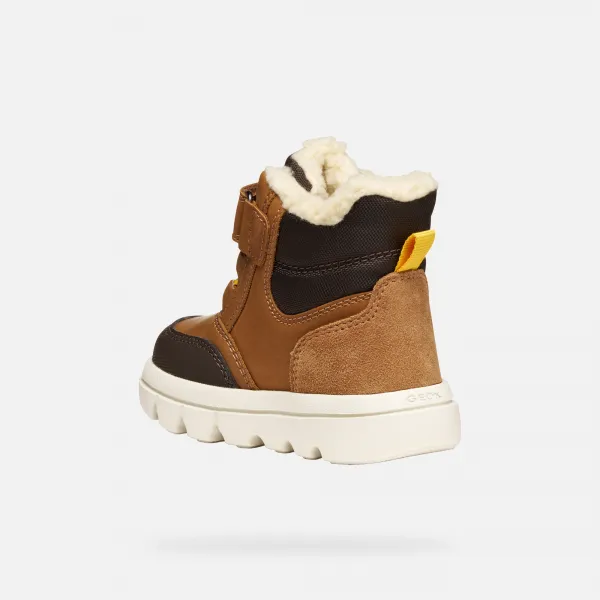 Boys First Steps Geox Willaboom AB Light Brown - Boys
