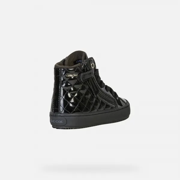 Black Girls Geox Kalispera Sneakers - Girls
