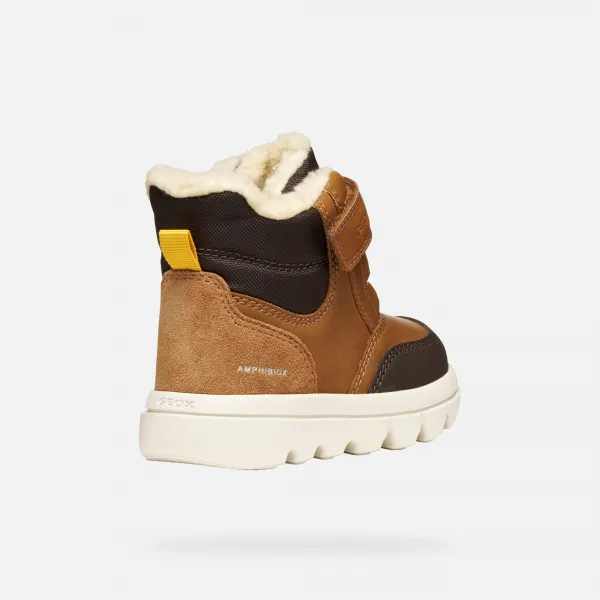 Boys First Steps Geox Willaboom AB Light Brown - Boys