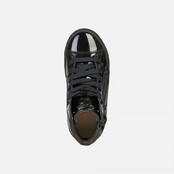 Black Girls Geox Kalispera Sneakers - Girls
