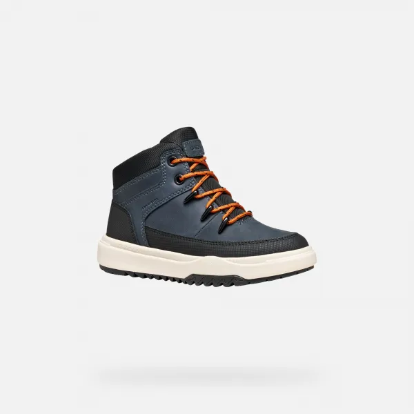 Dark Blue Boys' Geox Bunshee Sneakers - Boys