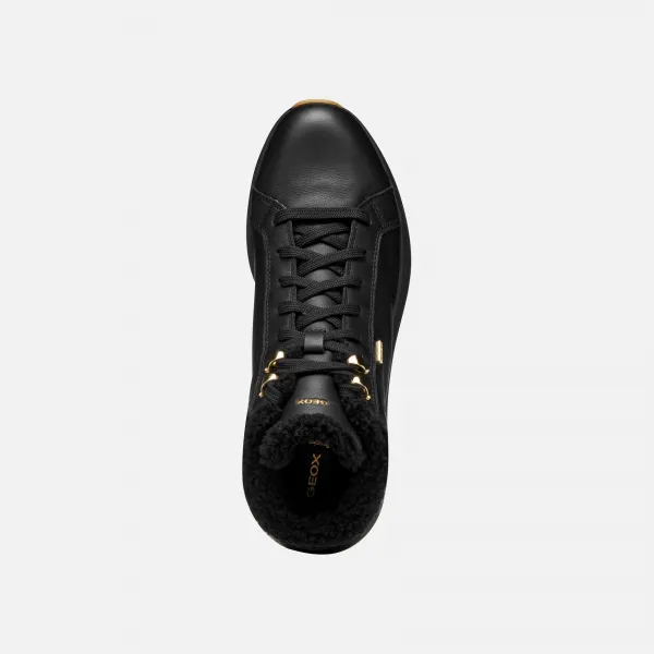 Geox Spherica ACTIF X2 Women's Black Sneakers - Women's