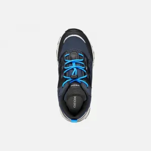 Dark blue boys' sneakers Geox Magnetar B ABX - Boys