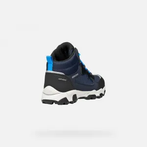 Dark blue boys' sneakers Geox Magnetar B ABX - Boys