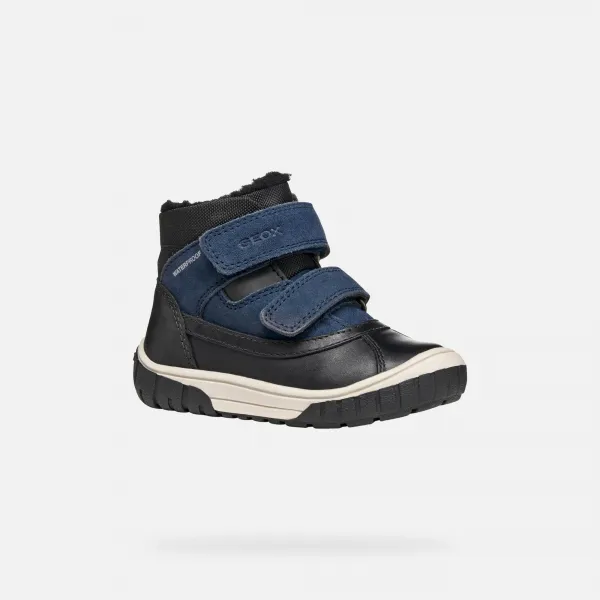 Boys First Steps Geox Omar WPF Black - Boys