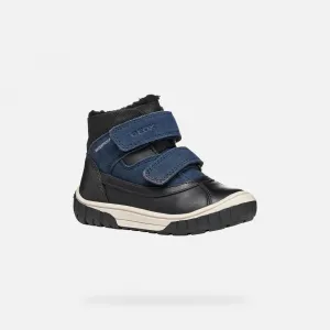 Boys First Steps Geox Omar WPF Black - Boys