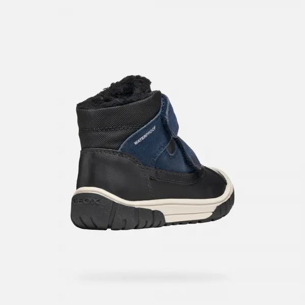 Boys First Steps Geox Omar WPF Black - Boys