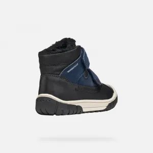 Boys First Steps Geox Omar WPF Black - Boys