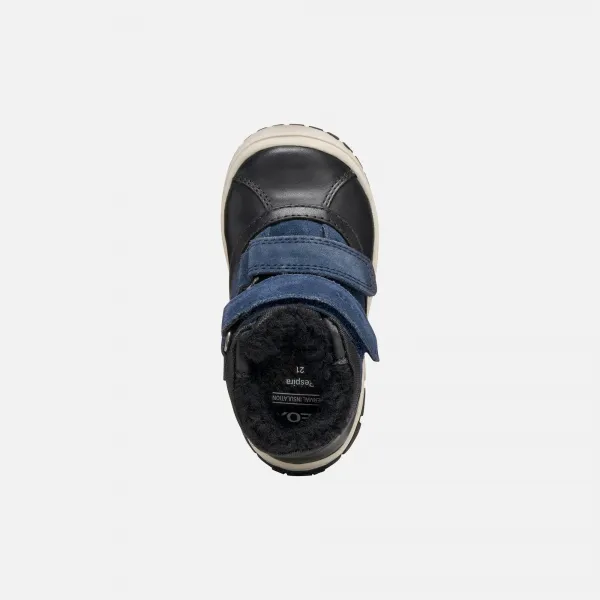 Boys First Steps Geox Omar WPF Black - Boys