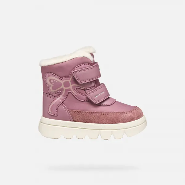 Girls First Steps Geox Willaboom And Old Pink - Girls