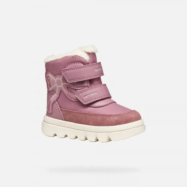 Girls First Steps Geox Willaboom And Old Pink - Girls
