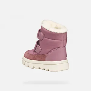 Girls First Steps Geox Willaboom And Old Pink - Girls