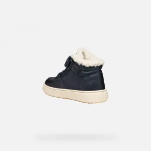 Dark Blue Girls' Geox Theleven B AB Sneakers - Girls