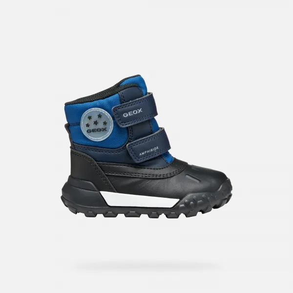 Boys First Steps Geox Trekkyup ABX Dark Blue - Boys