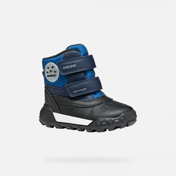 Boys First Steps Geox Trekkyup ABX Dark Blue - Boys