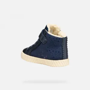 Girls First Steps Geox Mirroless Dark Blue - Girls