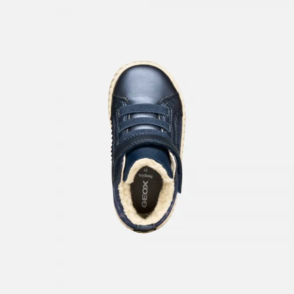 Girls First Steps Geox Mirroless Dark Blue - Girls
