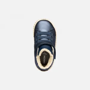 Girls First Steps Geox Mirroless Dark Blue - Girls
