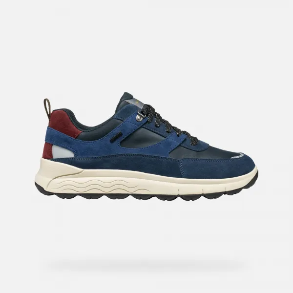 Blue Men's Geox Spherica 4X4 B ABX Sneakers - Men's