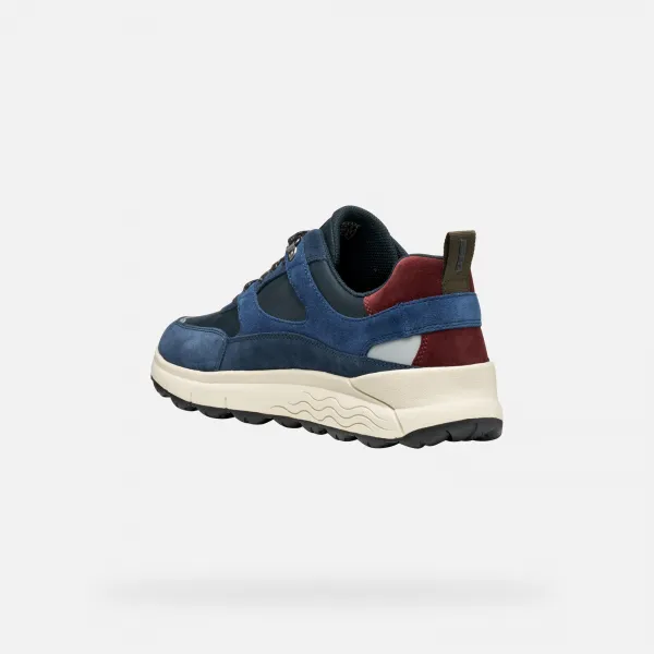 Blue Men's Geox Spherica 4X4 B ABX Sneakers - Men's