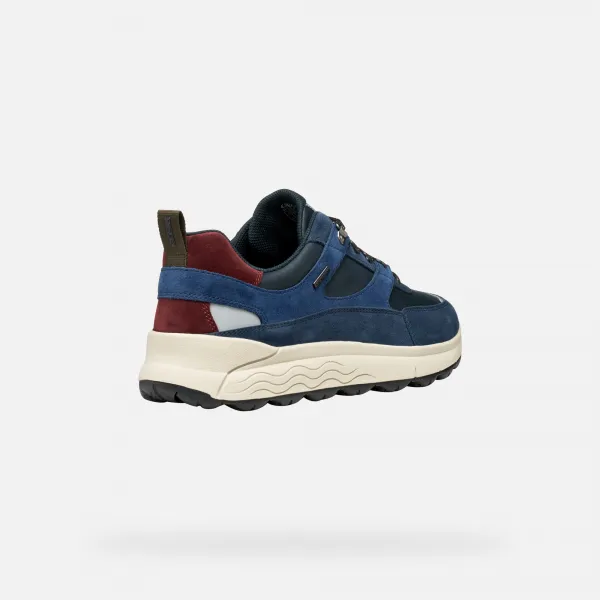 Blue Men's Geox Spherica 4X4 B ABX Sneakers - Men's