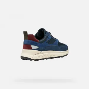 Blue Men's Geox Spherica 4X4 B ABX Sneakers - Men's