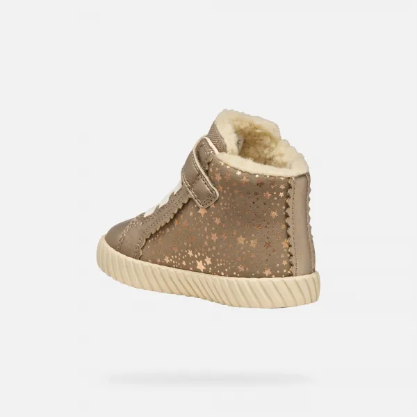 Girls First Steps Geox Mirroless Beige - Girls