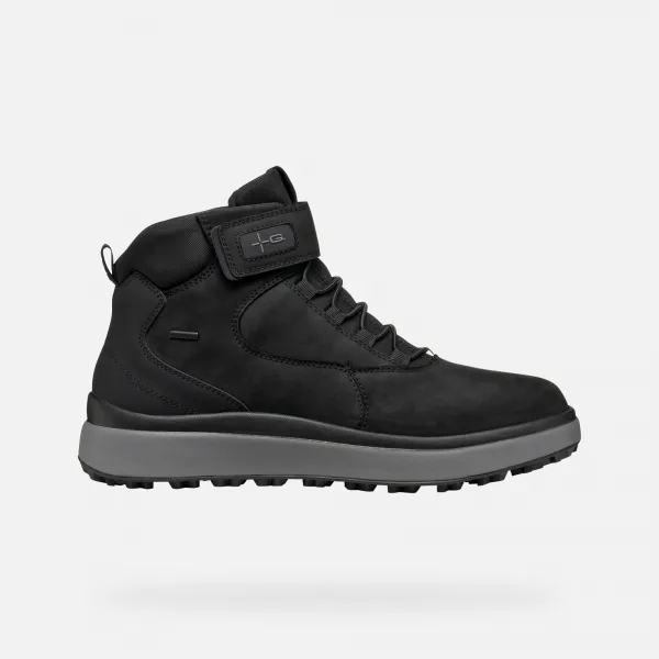 Black men's ankle boots Geox Granito + Grip A - Men