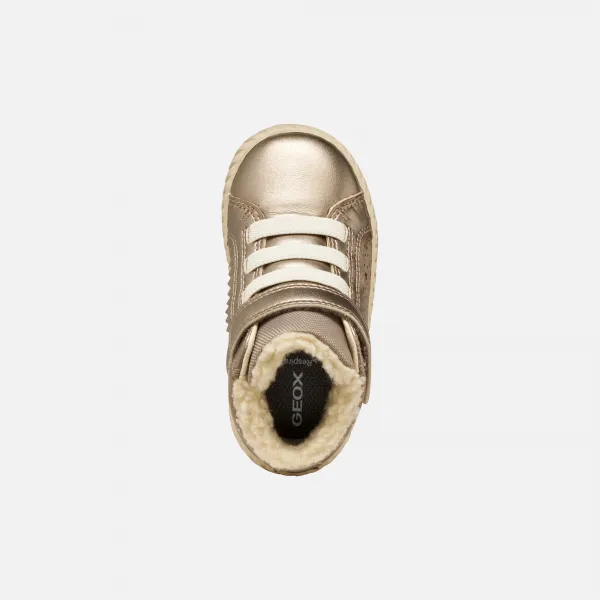 Girls First Steps Geox Mirroless Beige - Girls
