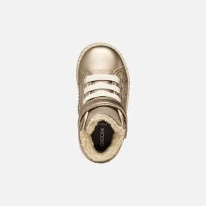Girls First Steps Geox Mirroless Beige - Girls