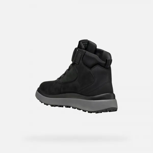 Black men's ankle boots Geox Granito + Grip A - Men