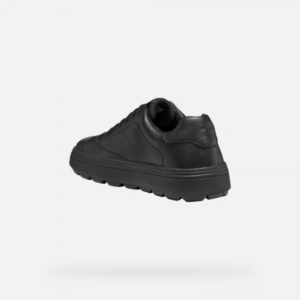 Men's Black Sneakers Geox Spherica Ecub-1.1 - Men's