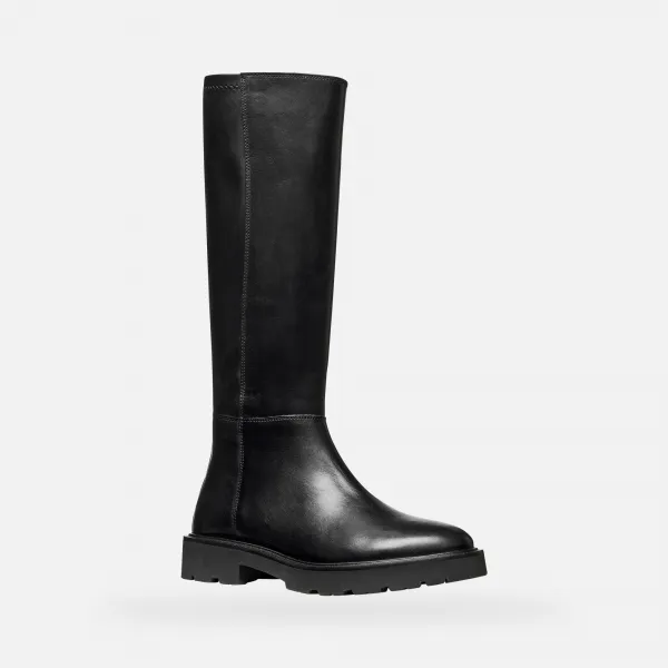 Black Women's Geox Norize Boots - Women's