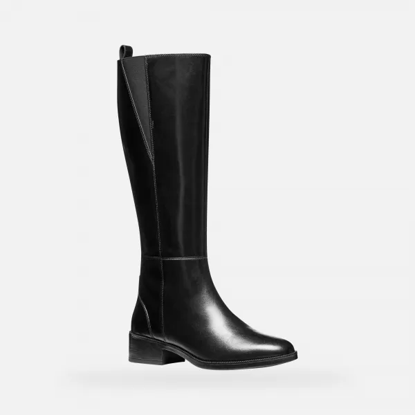 Black Women's Geox Boots - Women's