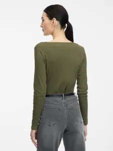 Women's Long Sleeve Khaki T-Shirt ORSAY - Women's