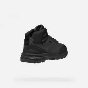 Men's Black Sneakers Geox Senales ABX - Mens