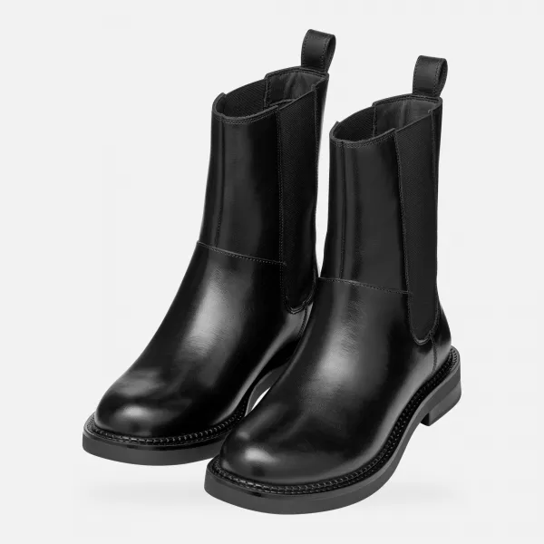 Black women's ankle boots Geox Serilda - Women's