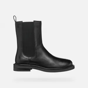 Black women's ankle boots Geox Serilda - Women's