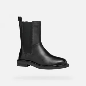 Black women's ankle boots Geox Serilda - Women's