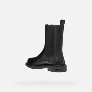 Black women's ankle boots Geox Serilda - Women's