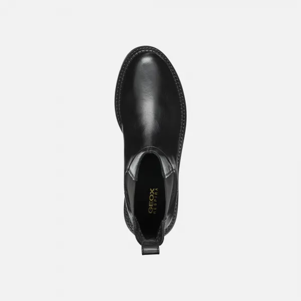 Black women's ankle boots Geox Serilda - Women's