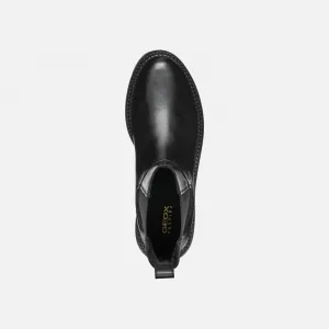 Black women's ankle boots Geox Serilda - Women's