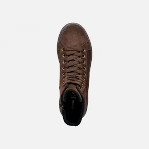 Geox Spherica EC4.1 Women's Ankle Boots Dark Brown - Ladies