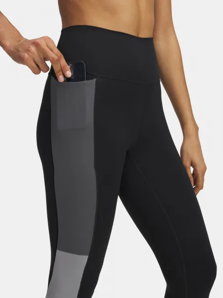Under Armour Meridian Colorblock Ankle Lg-BLK Leggings for Women - Women's