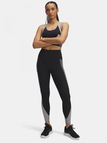 Under Armour Meridian Colorblock Ankle Lg-BLK Leggings for Women - Women's